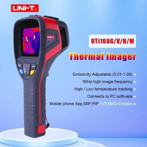 UNI-T UTi160G/UTi160V/UTi160H/UTi160M Thermal Imager CIndustrial Inspection Manual Focus Thermal Imaging Thermometer with USB