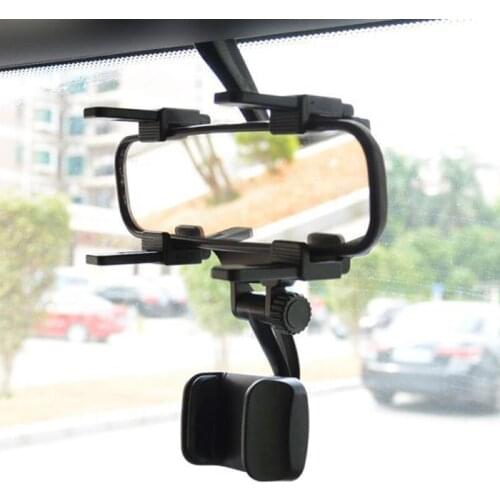 Universal Car Rearview Mirror Mount Stand Holder Clip for Mobile Phone GPS Car Rearview Mirror Mount for Phone