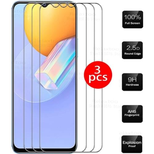 3pcs protective glass on for vivo Y31 smartphone tempered glass for vivo Y31 31Y 6.58'' screen protector protection films cover