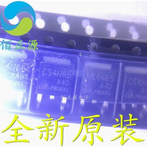 100% Original In Stock New CS4N65 CS4N65A4D MOS TO-252 (10pcs/lot)