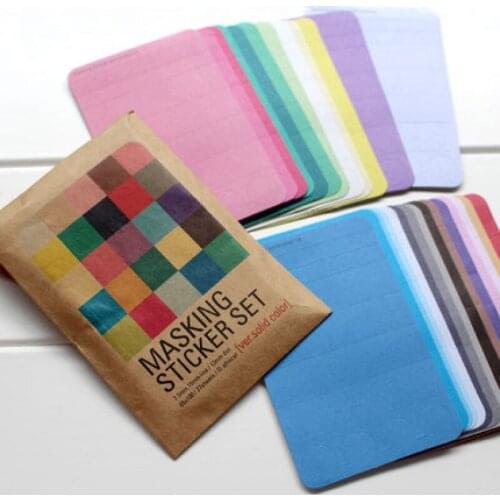 27pcs/Pack Stationery Masking Stickers Set DIY Scrapbooking Written Book Label Diary Handmade Decoration Craft Tags