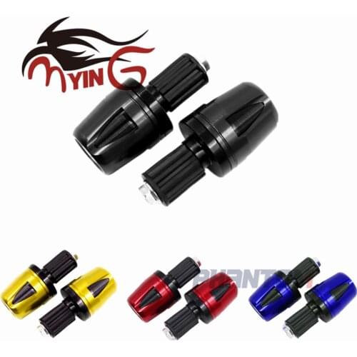 7/8" 22mm Aluminum Motorcycle Handlebar Grip End Plug Handle Bar End Cap For Honda CBR 600RR 1000RR For Honda CBR 600RR 1000RR