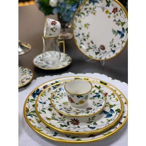 Drop Tea Set 12 pieces Porto Flowers