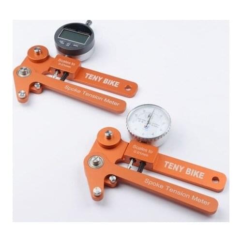 Spoke tension tester Digital Scale 0.01mm Bike Indicator Attrezi Meter Tensiometer Bicycle Spoke Tension Wheel Builders Tool
