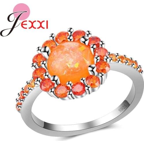 New Arrival 925 Sterling Silver Accessories Beautiful Shiny Women Finger Rings Dazzling Protagonist Aura Jewelry Ring