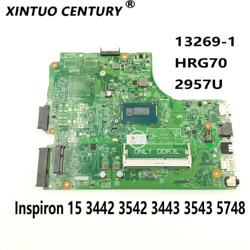 FOR Dell Inspiron 15 3442 3542 3443 3543 5748 Laptop Motherboard 13269-1 PWB.FX3MC REV:A00 CN-0HRG70 HRG70 2957U