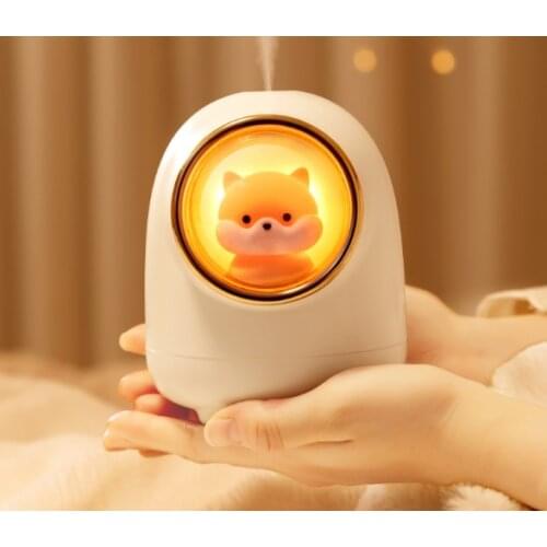 USB office home mute air purification lovely pregnant baby essential oil aromatherapy machine small humidifier J03