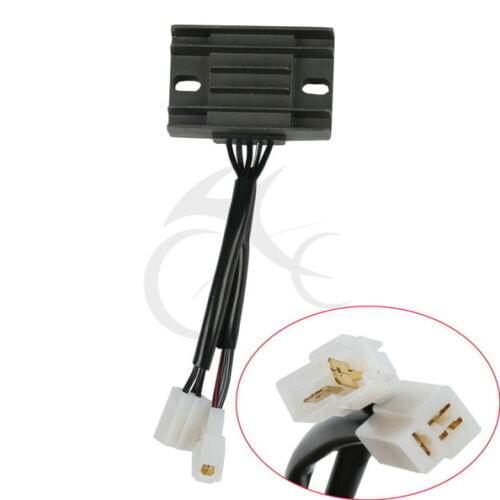 New Black Motorcycle DC 12V Voltage Regulator Rectifier For Suzuki AN125 5 wires