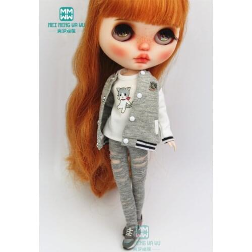 1PCS Blyth Doll Clothes fashion Casual jacket, hole socks for Blyth , Azone, obitsu, FR 1/6 doll