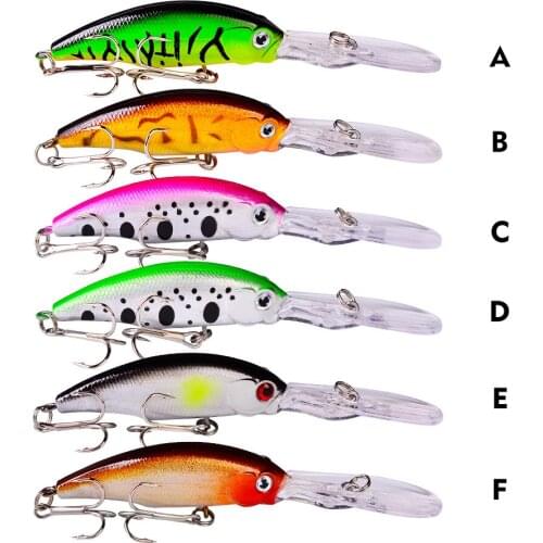 Minnow Fishing Lure 10mm8g Topwater Hard Bait Wobbler Jig Bait Crankbait Carp Striped Bass Pesca Fishing Tackle Swimbait