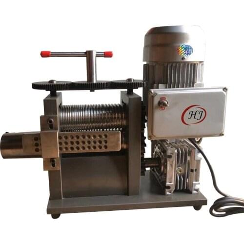Jewelry Making Machine 1HP Electric Wire Rolling Mill Goldsmith Rolling Mill Machine with Wire Collector