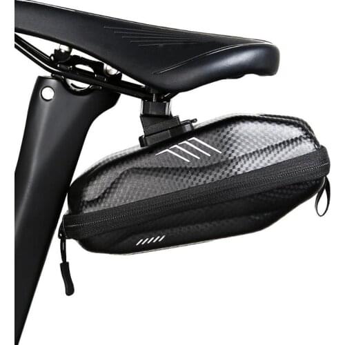 Bicycle Saddle Bag Reflective Rear Tail Cycling Pouch Waterproof Rear Pack Cover Cycling Underseat Storage Bags Bike Accessories