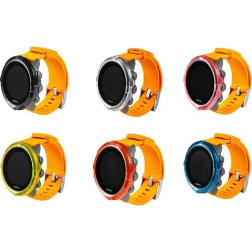 Protective Case Cover Soft Silicone Sleeve Skin GPS Watch Bracelet Accessories for Suunto Spartan Sport Wrist HR Baro