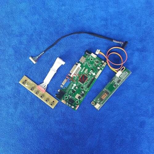 LCD display 1024*768 Kit HDMI-compatible DVI VGA Fit LP150X04/LP150X1/LP150X2 MNT68676 controller driver board 20-Pin LVDS 1CCFL
