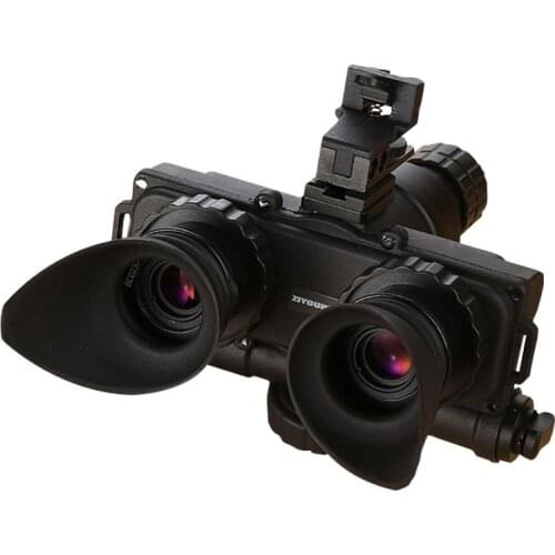 ZIYOUHU Head-mounted Gen 2 Night Vision Scope 1x Magnification Optics Hunting HD Green Imaging Observed Night Viewer Binoculars