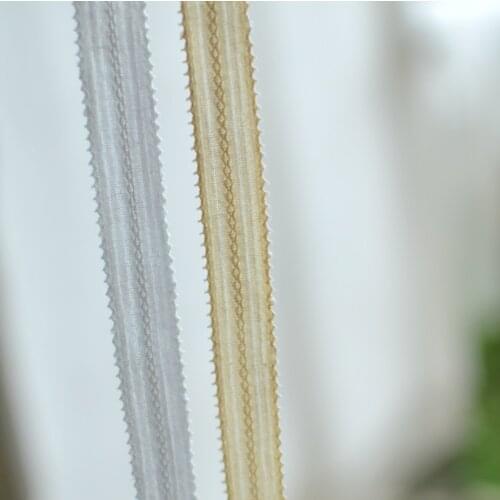 1 Meter Width 1.8cm 100% Cotton White Apricot Lace Ribbon Handicrafts Embroidered Eyelash Lace Trim DIY Sewing Lace Fabric
