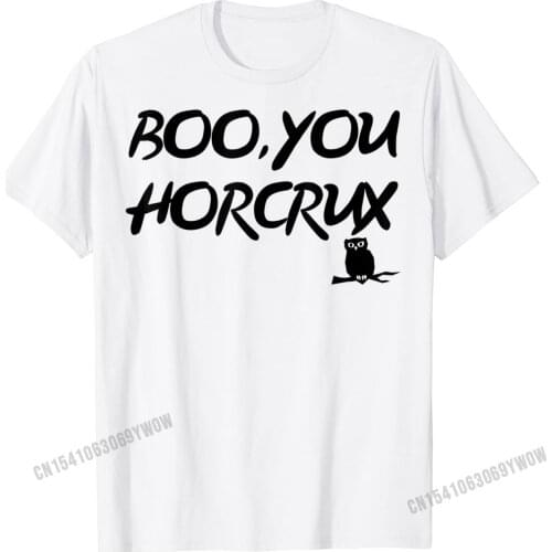 Boo You Horcrux Shirt T-Shirt Tops Tees Graphic Street Harajuku Cotton Mens Oversized T Shirt Street