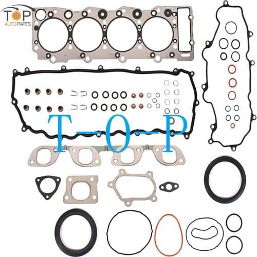 Cylinder Head 4HE1 Engine Complete Overhaul Rebuilding Gasket Kit 8-97138-066-0 5-878-869-2 For Isuzu