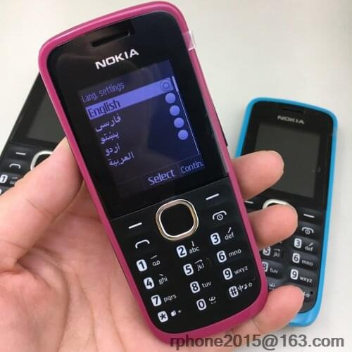 Original Refurbished NOKIA 1100 Dual Sim Mobile Phone Nokia 1100 2G GSM Unlocked Old Style Cellphone