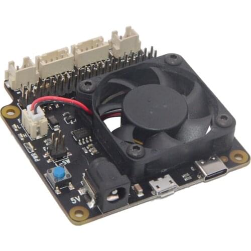 New X735 V2.0 Power Management Board Temperature Control Fan For Raspberry Pi 4 3B