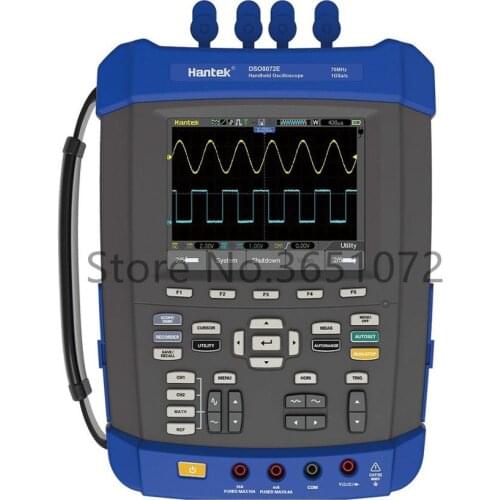 Fast arrival DSO8152E Handheld Oscilloscope Scopemeter 2Channels 150MHz 1GSa/s Arbitrary Waveform Generator 25MHz DMM USB