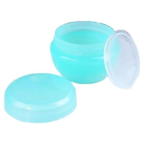 Plastic Small Box Portable Travel Balm Storage Box Earring Ring Finishing Case Pill Organizer Trial Storage Jars Candy Color Can