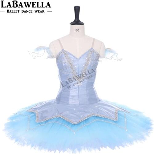 Professional Ballet Tutu SB0002A Blue Swan Lake Adult Blue Bird Sleeping Beauty Performance Stage Costume Tutu