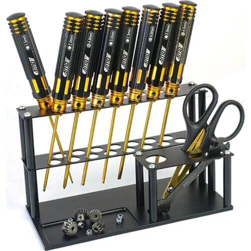 RC Cars Remote Control Model Car Screwdriver Socket Tool Bracket Holder Metal Storage Rack