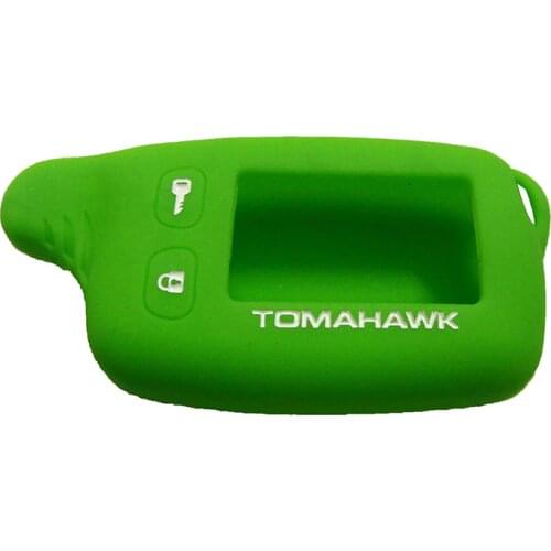 Russian version TW9010 Silicone case for Tomahawk TW9010 TW9020 TW9030 Lcd two way car remote controller