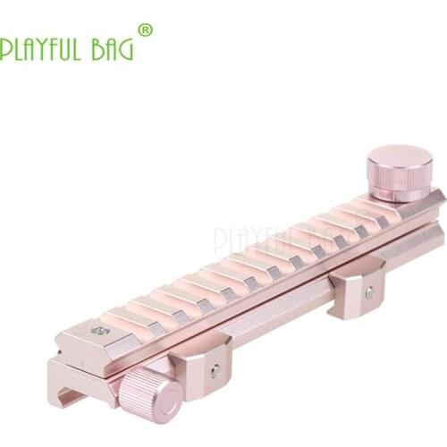 Outdoor activities CS water bullet get ball gun toy refit parts adjustable rose gold 21mm guide rail aiming track gift