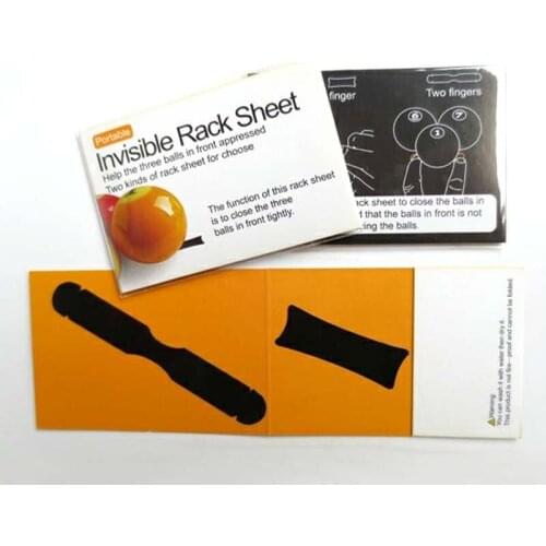 Xmlivet 6pcs/lot Billiard Pool Portable Invisible Rack Sheet Billiard Accessories