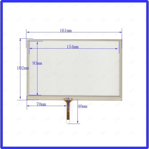 ZhiYuSun 5PCS/Lot KD2755 161*102mm suitable 4lines resistance screen KDT-2755 this is compatible blass suitable 161*102