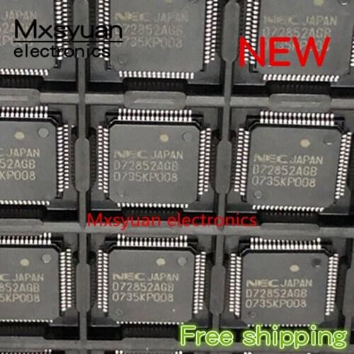 1pcs~10pcs/LOT UPD72852AGB UPD72852AGB-8EU UPD72852AGB-8EU-A QFP-64 New original