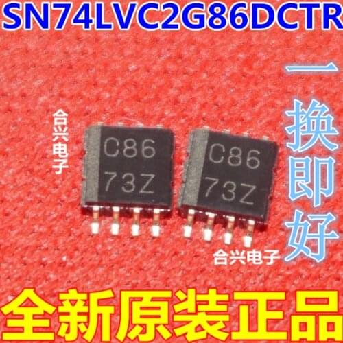 10PCS/LOT C86 93C86 mini small eight feet square car storage chip new blank authentic C86=R86 SOP8 3*3MM