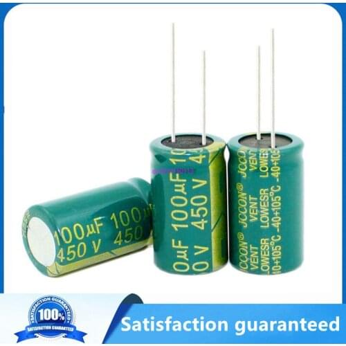 20pcs~100pcs/lot 450V100UF 100UF 450V Electrolytic Capacitor volume 18X30 best quality New origina