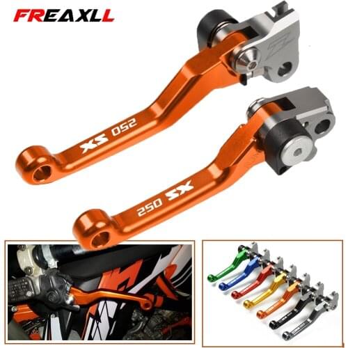 Motocross CNC Aluminum Dirt Bike Pit bike Pivot Handle Lever Brake Clutch Levers For 250SX 2005 2006-2013 2007 2008 2009