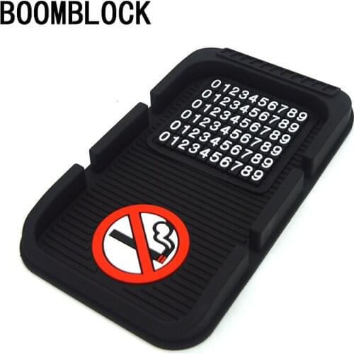 Parking Car Anti-slip Mat Phone Holder Car Styling Accessories For Fiat VW Passat B5 Golf 5 6 7 Touran Tiguan Skoda Fabia Superb