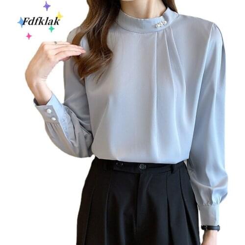 Женские модные рубашки Fdfklak China At AliExpress