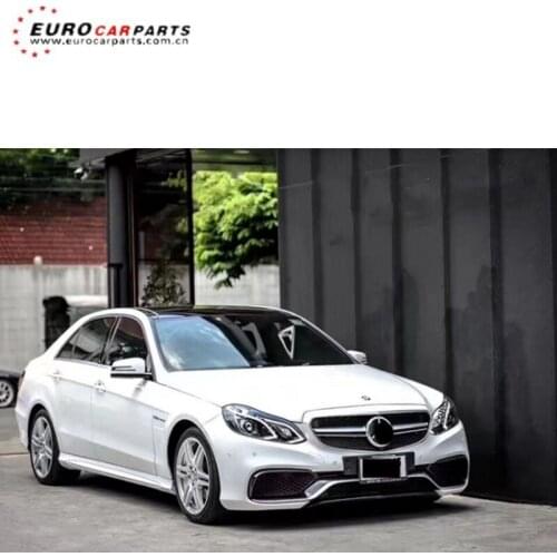 Hot sale E class W212 E63 PP material body kit for W212 E200 E260 E300 E350 E400 facelift 2010 to 2016year W212 E63 car auto