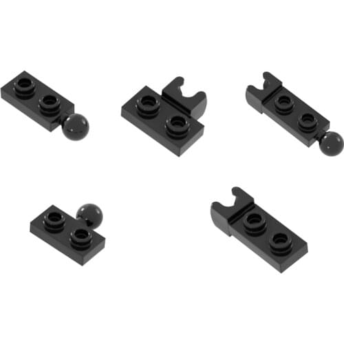 [MOC Hub] 30PCS 1X2 Ball Building Blocks Compatible Major Brand Kids Toys 14417 Early Learning Education Gifts