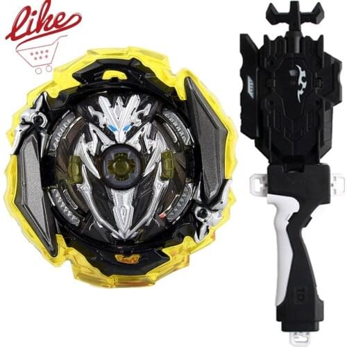 Laike Burst Superking B-173-02 Infinite Achilles B173 Spinning Top with Launcher Handle Set Toys for Children