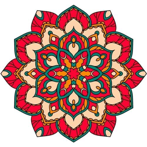 For Mandala Logo Wall Decal Truck Vehicle Window Decor Laptop Sticker LO186