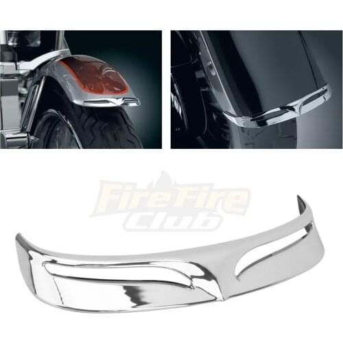 Motorcycle Front Fender Tip Trim ABS For Harley 2007-2016 FLSTF Softail Fatboy 08 09 10 11 12 13 14 15