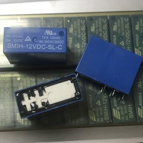 2pcs-10pcs SMIH-12VDC-SL-C SMIH-12VDC Brand new original SMIH-12V SMIH-12V-SL-C 12V 250V 16A 8PIN