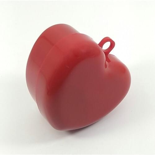 Ozer Box Ring Heart Plastic Box (In-Sponge) 24'lü Package