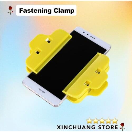 Plastic Fixture Clamp for mobile phone LCD display screen fastening