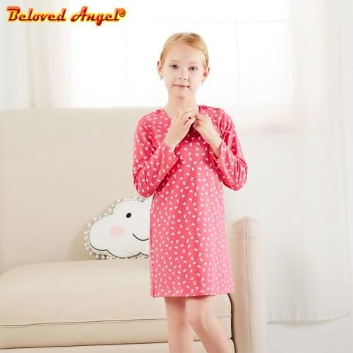 Girl Dress Long Sleeve Kids Dresses for Girls Cotton Clothes Autumn Winter Princess Party Dress Baby New Year Clothing 3-8yrs