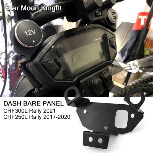 For HONDA CRF250L CRF300L Rally CRF 250 L Dash Panel Instrument USB Charger Cigarette Lighter Extension meter Expand Bracket