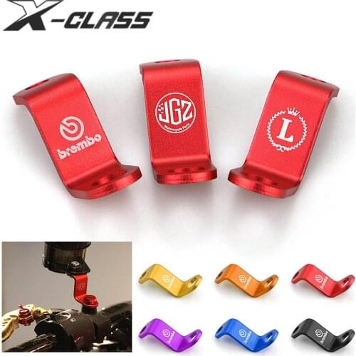 Universal Motorcycle Rearview Mirror Extension Bracket Mount Holder Extender Accessories For Vespa Honda Kawasaki NInja Yamaha