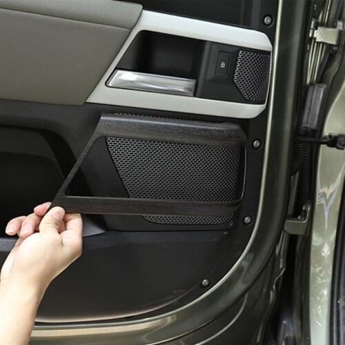 For Land Rover Defender 90 110 2020-2022 Decorative Frame Sticker Car Door Inside Handle ABS Interior Modification Accessories